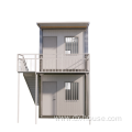 pre-made 2 story insulated flat pack house